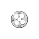 Плашка M 6x1,0 мм INTERTOOL SD-8217 - зображення 2