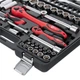 Профессиональный набор инструментов 1/2", 1/4", 82 ед., Cr-V INTERTOOL ET-6082 - изображение 4