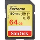 Карта памяти SanDisk 64GB SDXC class 10 UHS-I Extreme (SDSDXV6-064G-GNCIN) - изображение 1