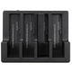 Внешний карман Maiwo клонир. для 4*HDD 2,5"/3,5" SATA/SSD через USB3.0 безвинтов. крепл. пластик черн. (K3094A) - изображение 3