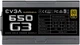 Блок питания EVGA SuperNova 650 G3 220-G3-0650-Y1, 80+ GOLD 650W, Fully Modular, ECO Mode - изображение 4
