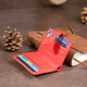 Кошелек-визитница ST Leather из натуральной кожи для карт вертикальный красный (bg192fash11) - изображение 15