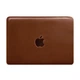 Кожаный чехол для ноутбука MacBook 14 из натуральной кожи Crazy Horse защитный для MacBook Pro 14, светло-коричневый 58619 - изображение 6