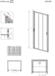 Душевая дверь RADAWAY EVO DW 80 (335080-01-01) - изображение 10