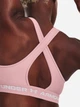 Спортивный топ для бега женский Under Armour Ua Crossback Mid Bra-Pnk 1361034-647 L (195253909214) - изображение 9