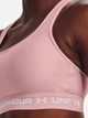 Спортивный топ для бега женский Under Armour Ua Crossback Mid Bra-Pnk 1361034-647 L (195253909214) - изображение 10