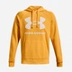 Худи утепленное мужское Under Armour Ua Rival Fleece Big Logo Hd-Ylw 1357093-782 L Оранжевое (195253823602) - изображение 4