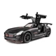 Машинка іграшка Mercedes Benz SLS AMG дитяча металева моделька колекційна 15 см Чорний (3047297) - зображення 1