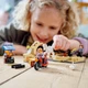 Zestaw klocków LEGO Jurassic World Atrociraptor: pościg na motocyklu 169 elementów (76945) - obraz 3