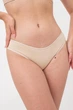 Женские хлопковые трусы слипы Giulia Basic 2301/60 L Beige, комфортные повседневные трусики, базовое нижнее белье - изображение 4