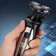 Електробритва Kemei Km-1524, акумуляторна бритва для вологого та сухого гоління з плаваючими головками - зображення 9