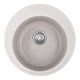 Мойка для кухни HAIBA гранитная HB8301-G322 Beige 490x490мм круглая врезная с сифоном бежевая HB0974 - изображение 1