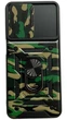 Чехол Camo c кольцом-подставкой на Samsung Galaxy M13 зеленый - изображение 2