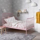 Ліжко розсувне IKEA MINNEN 80х200 см світло-рожеве (794.188.06) - зображення 2