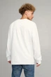 Світшот чоловічий OVERSIZE /no flis/ L Білий (BSMW30051) - изображение 3