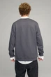 Світшот чоловічий OVERSIZE /no flis/ L Темно-сірий (BSMA30013) - изображение 3