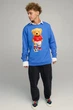 Світшот чоловічий OVERSIZE /no flis/ L Блакитний (BSMRB30025) - изображение 2