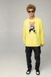 Світшот чоловічий OVERSIZE /no flis/ M Жовтий (BSMSY30038) - изображение 2