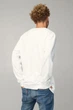 Світшот чоловічий OVERSIZE /no flis/ S Білий (BSMW30030) - изображение 3