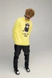 Світшот чоловічий OVERSIZE /no flis/ M Жовтий (BSMSY30023) - изображение 2