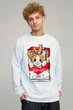Світшот чоловічий OVERSIZE /no flis/ M Світло блакитний (BSMPS30016) - зображення 1