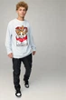 Світшот чоловічий OVERSIZE /no flis/ M Світло блакитний (BSMPS30016) - зображення 2