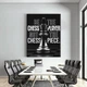 Картина Холстович Chess King 50x65 см. Мотивацiйна картина для офісу, вітальні, спальні, інтер'єру - зображення 4