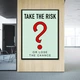 Картина Холстович Take the risk 110х150 см. Картина для офісу, вітальні, спальні, інтер'єру - зображення 3