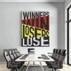 Картина Холстович Winners win 50x65 см. Інтер'єрна картина в офіс, вітальню, спальню, мотиваційна - зображення 3