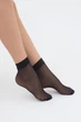 Носки женские полиамидные 2 пары Giulia EASY 20 Top Comfort one size Black-nero капроновые - изображение 2