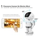 Wifi камера робот Hiseeu FHMI, 2 Мегапикселя, 1080P, поворотная, беспроводная, датчик движения, запись - изображение 3