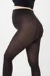 Теплі колготки для вагітних Giulia MAMA COTTON 200 2 Black-nero, щільні бавовняні, для майбутніх мам - зображення 6