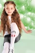 Дитячі колготи з малюнком Giulia KERRY 80 (4) 140/146 White-bianco, зріст 140/146 см, поліамідні колготки 80 den, з принтом - зображення 5