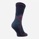 Набор мужских носков высоких HEAD Hiking Crew 701219910-003 43-46 (2 пары) Синий с розовым (8720245372695) - изображение 3