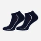 Набір чоловічих шкарпеток коротких HEAD Performance Sneaker 791018001-007 43-46 (2 пари) Темно-синій (8720245181846) - зображення 3