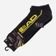 Набор мужских носков коротких HEAD Performance Sneaker 791018001-009 39-42 (2 пары) Темно-серый с желтым (8720245181891) - изображение 5
