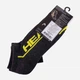 Набор мужских носков коротких HEAD Performance Sneaker 791018001-009 39-42 (2 пары) Темно-серый с желтым (8720245181891) - изображение 6