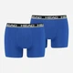 Набор трусов-боксеров мужских HEAD Basic Boxer 701202741-006 M 2 шт Голубой с черным (8720245174862) - изображение 1
