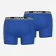 Набор трусов-боксеров мужских HEAD Basic Boxer 701202741-006 M 2 шт Голубой с черным (8720245174862) - изображение 2