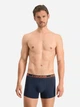 Набор трусов-боксеров мужских HEAD Basic Boxer 701202741-010 XL 2 шт Темно-синий с оранжевым (8720245175012) - изображение 2