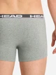 Набор трусов-боксеров мужских HEAD Basic Boxer 701202741-012 L 2 шт Серый/Светло-серый (8720245175098) - изображение 9