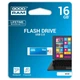 USB флеш накопичувач Goodram 16GB UCU2 Cube Blue USB 2.0 (UCU2-0160B0R11) - изображение 2