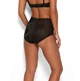 Трусики Gossard Glossies 6272 з ефектом утяжки висока посадка XL Black (5053014721541) - изображение 4