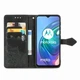 Чехол Vintage для Motorola Moto G30 книжка кожа PU с визитницей черный - изображение 3