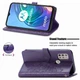 Чехол Vintage для Motorola Moto G30 книжка кожа PU с визитницей фиолетовый - изображение 4