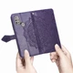 Чехол Vintage для Motorola Moto G30 книжка кожа PU с визитницей фиолетовый - изображение 5