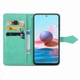 Чехол Vintage для Xiaomi Poco M5s книжка кожа PU с визитницей бирюзовый - изображение 2
