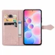 Чехол Vintage для Xiaomi Redmi Note 10 Pro книжка кожа PU с визитницей розовый - изображение 3