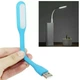 Портативный гибкий usb светильник LED Light голубая - изображение 2