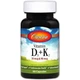 Комплекс Витамин D3+K2 Carlson Labs Vitamin D3 + K2, 50 mcg + 90 mcg 60 Caps CAR-10610 - изображение 1